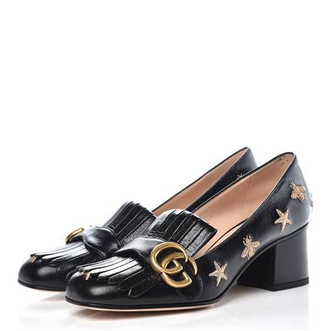 gucci loafer bee|gucci fringe loafer.